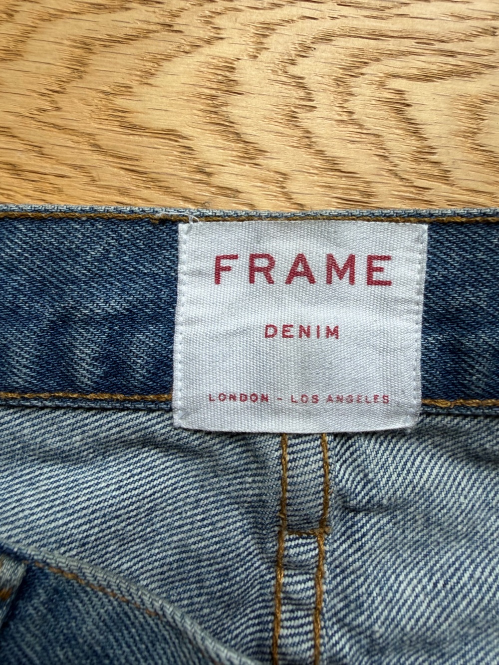 Frame Denim Le Original short Re Release Troubadour - 28 - Picture 9 of 17